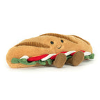 Peluche Amuseables Caprese Baguette Arthur mon héros