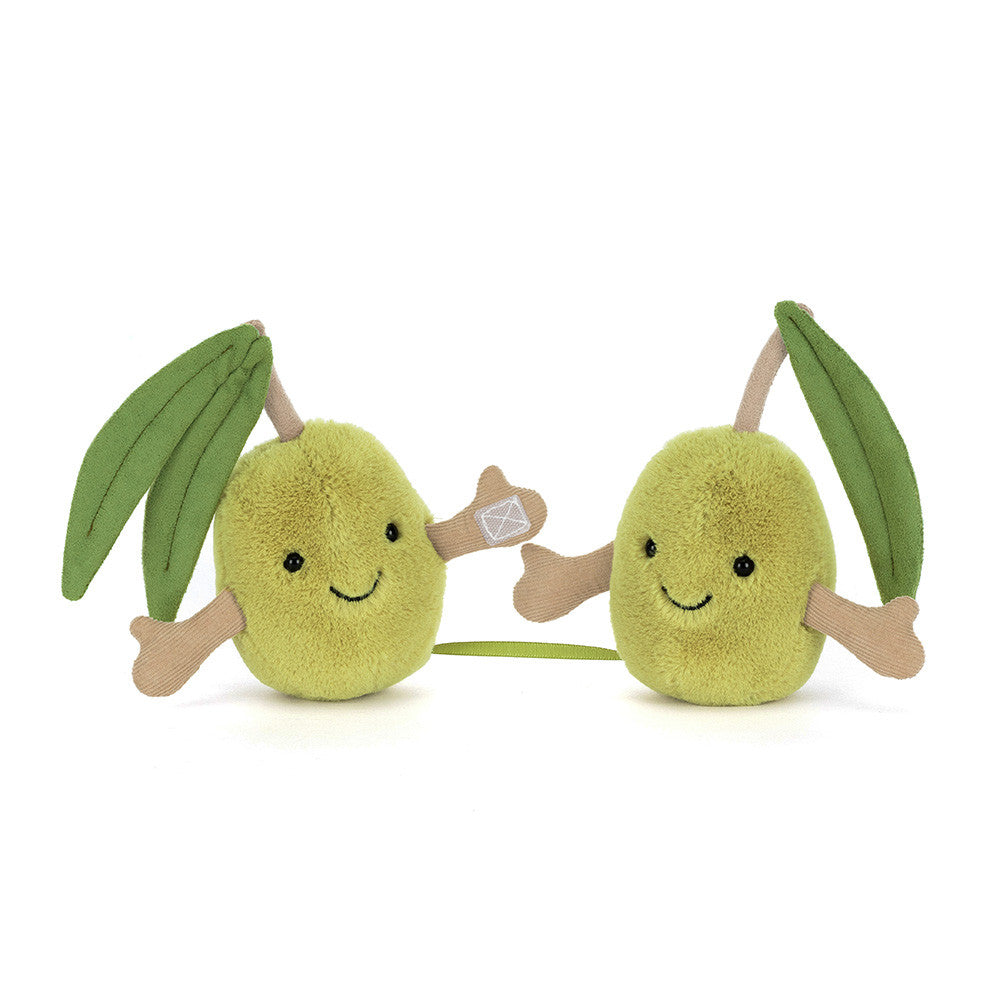 Peluche Amuseables Pair of Olives Arthur mon héros