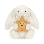 Peluche Cream Bunny with Star Arthur mon héros