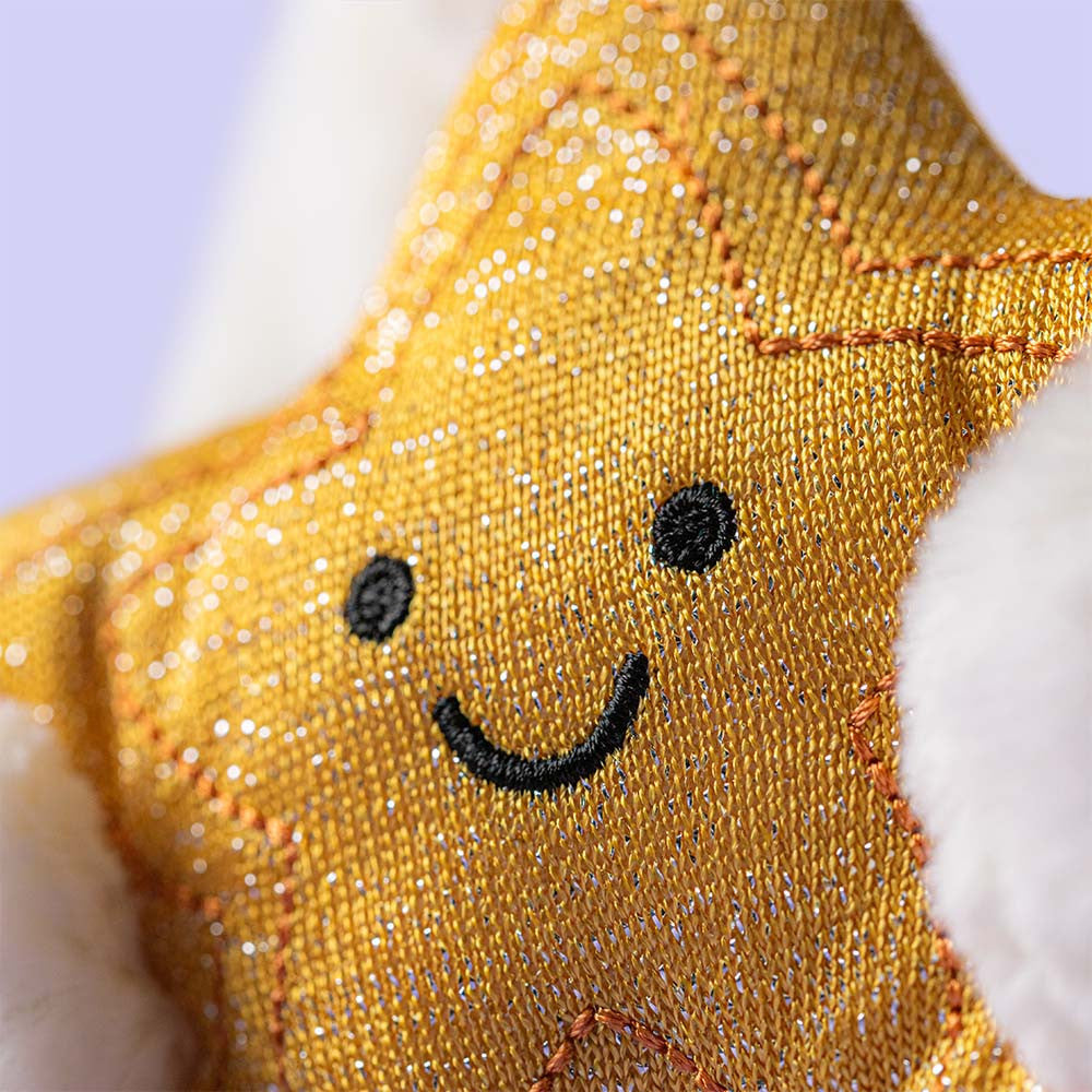 Peluche Cream Bunny with Star Arthur mon héros