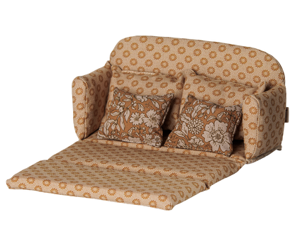 Canapé-lit souris, large - ocre