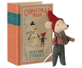 BEBE SOURIS DE NOËL DANS SON COFFRET LIVRE