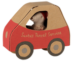 Souris de Noël, Petite sœur dans une boîte en forme de voiture