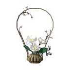 ORIENTAL FLORAL ART - WINTER SILENCE