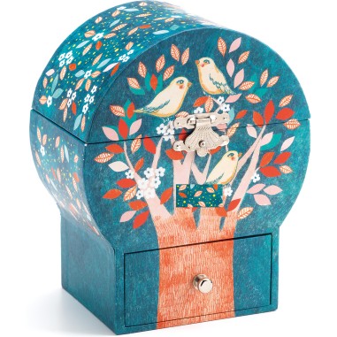 Coffret boîte à musique "Arbre poétique"