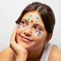Face Stickers Flowers - Gommettes autocollantes pour le visage