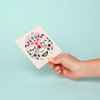 Face Stickers Flowers - Gommettes autocollantes pour le visage