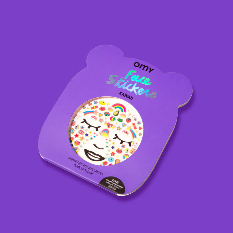 Face Stickers Kawaii - Gommettes autocollantes pour le visage