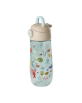 Gourde bleue motifs océan
