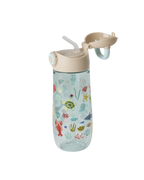 Gourde bleue motifs océan