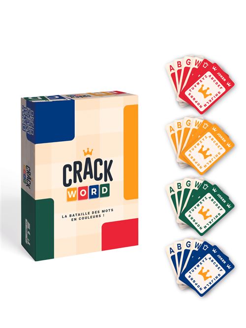CRACK WORD, la bataille des mots en couleurs!