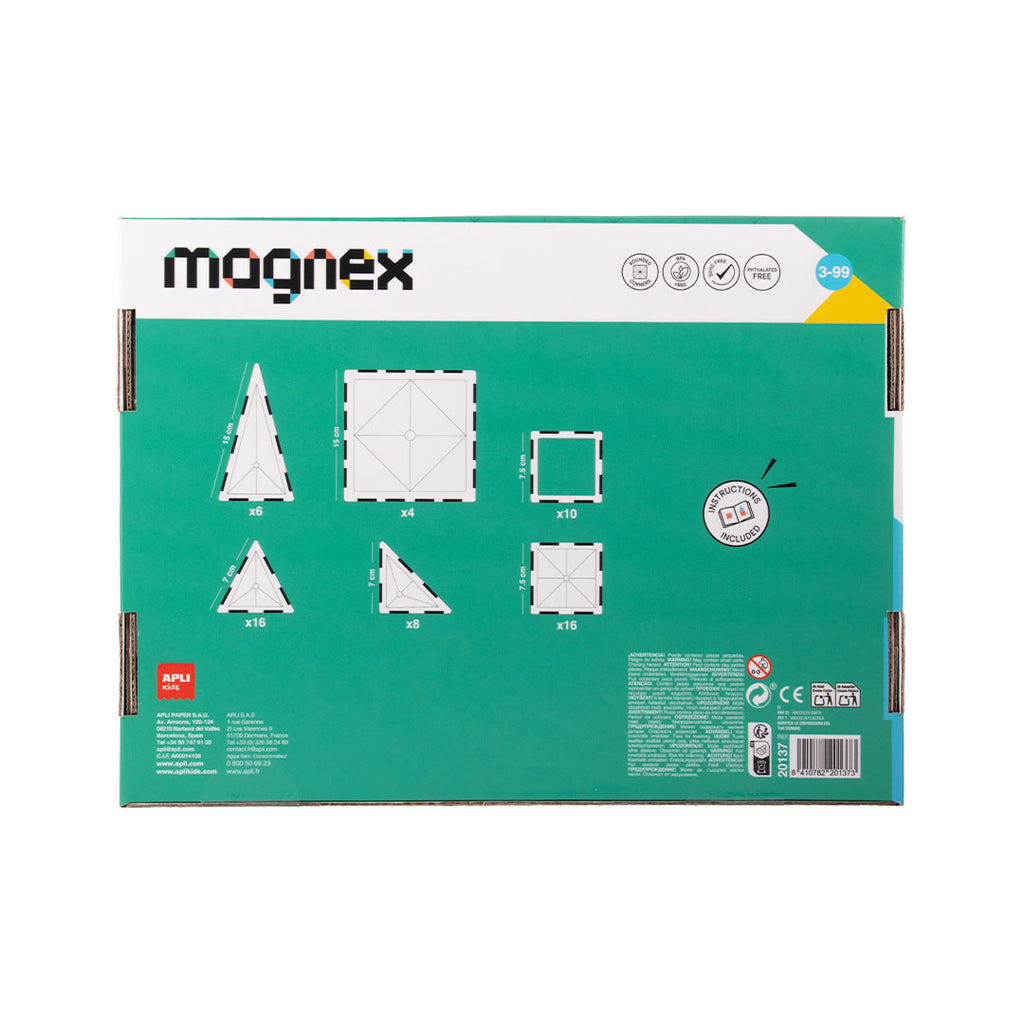 Jeu de construction Magnex 36 pièces