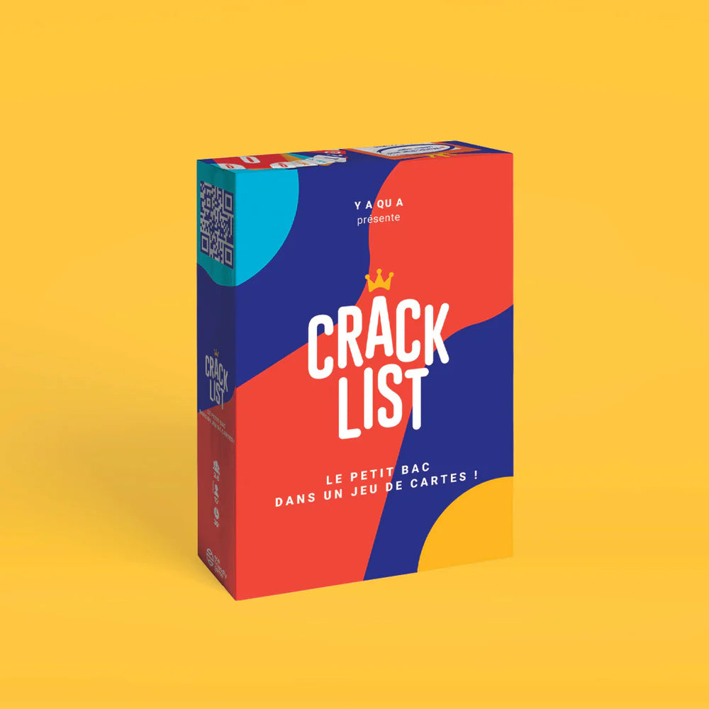Jeu de société CRACK LIST
