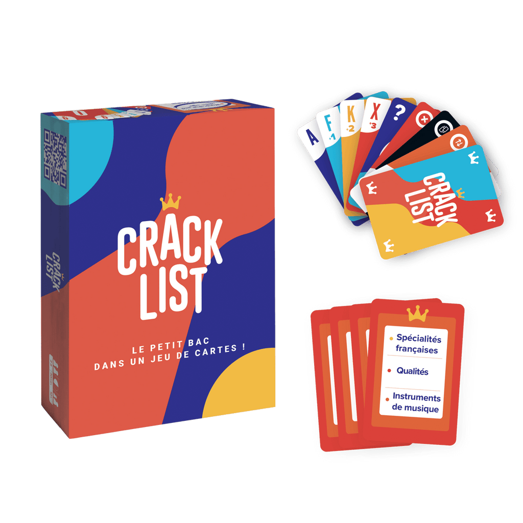 Jeu de société CRACK LIST