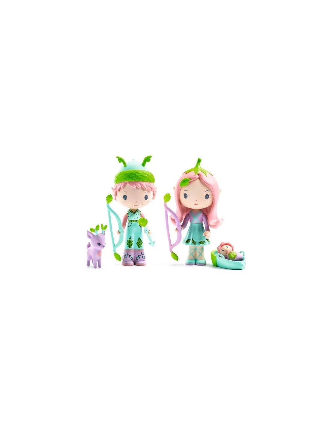 Lily & Sylvestre - Les Elfes - figurinesTinyly