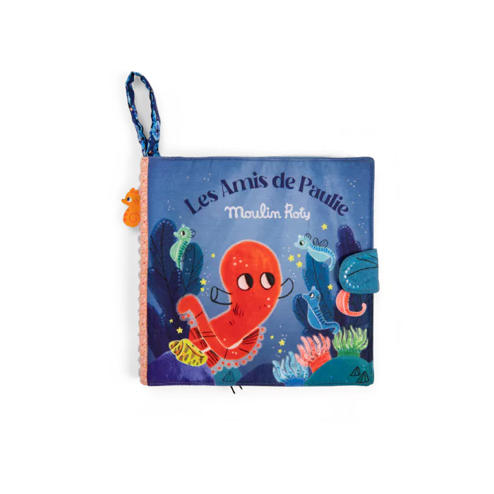 Livre tissu d'activités Les aventures de Paulie