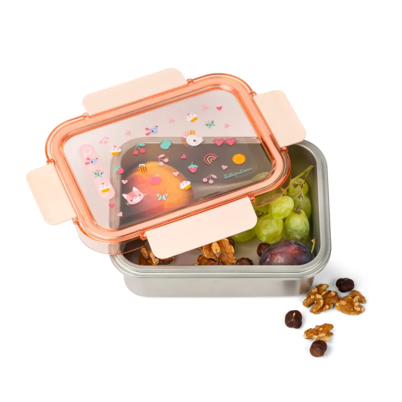 Lunch Box en inox « Jeanne le chat »