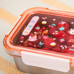 Lunch Box en inox « Jeanne le chat »