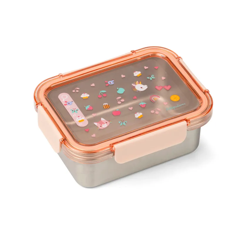 Lunch Box en inox « Jeanne le chat »