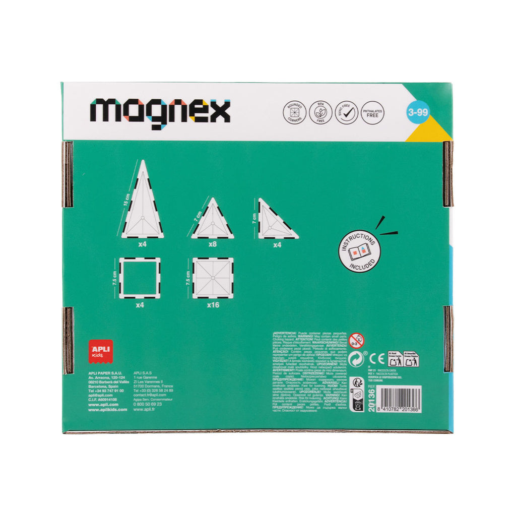 Jeu de construction Magnex 36 pièces