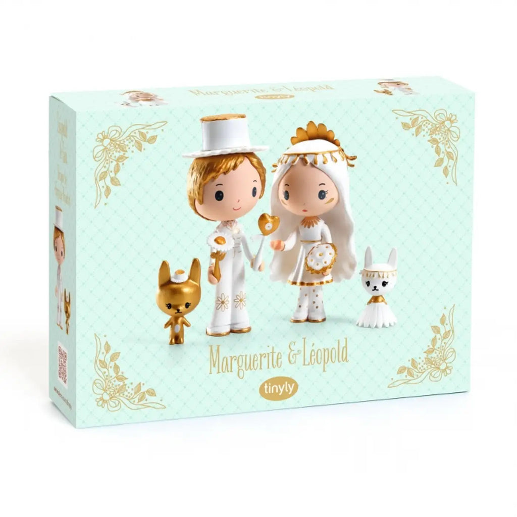 Marguerite & Léopold - les mariés - figurinesTinyly