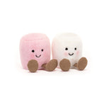 Peluche Chamallows - Amuseables Pink and White Marshmallows