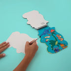 Carnet d'activités et stickers DINO