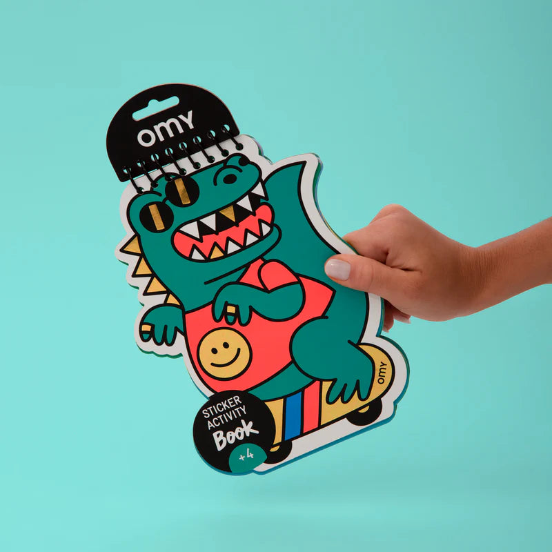 Carnet d'activités et stickers DINO