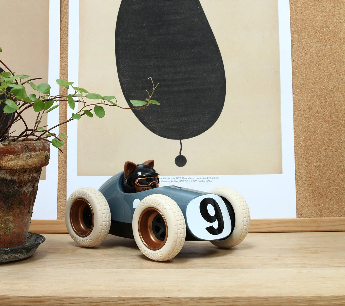VOITURE EGG GRISE - SCRAMBLER