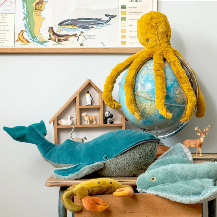 Peluche Grande baleine à bosse