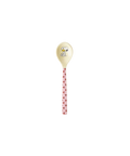 Petite cuillère coeur rose SNOOPY en mélanine