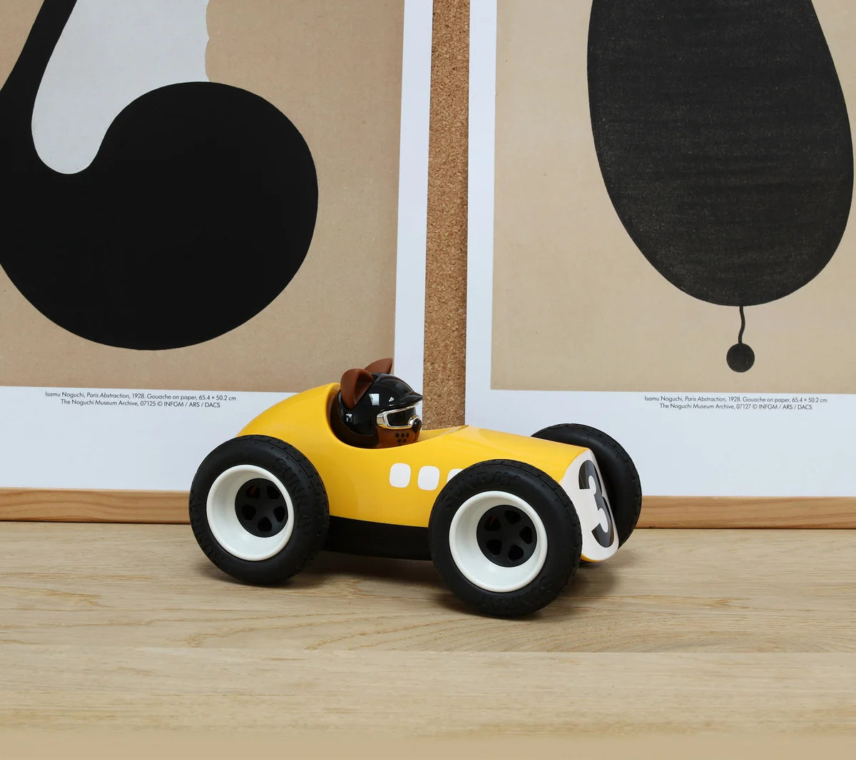 VOITURE EGG JAUNE - SUNNYSIDER
