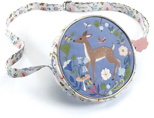 Petit sac rond bandoulière - Faon