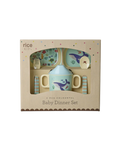 Coffret cadeau - Set repas bébé en mélamine « Bleu Océan » – Coffret cadeau