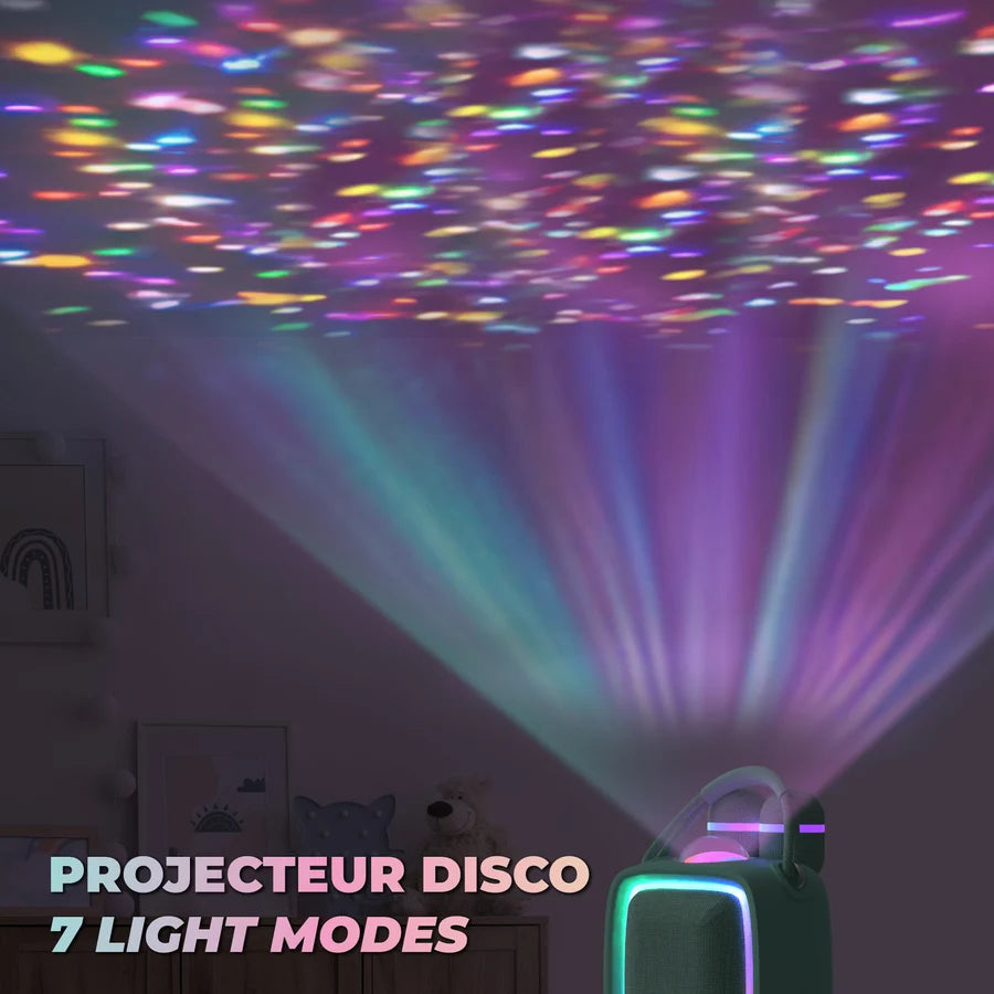 Enceinte karaoké lumineuse Singy Party