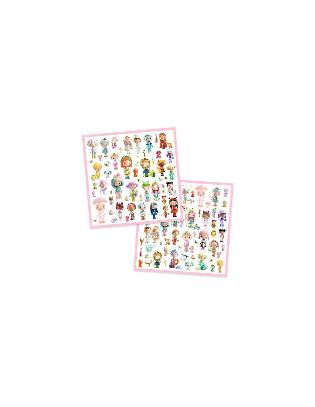 Stickers métallisés - Le Petit Monde des Tinyly