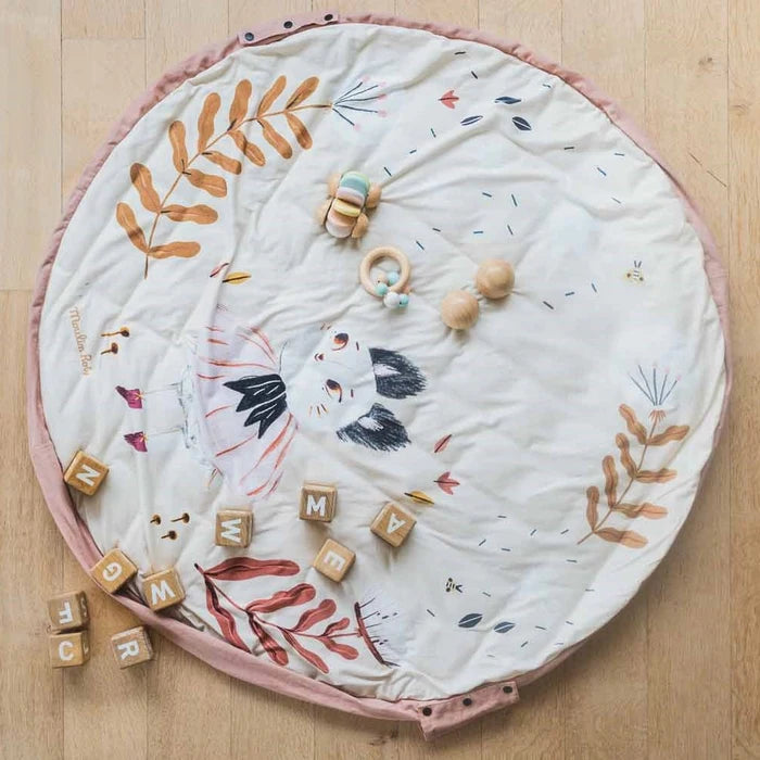 Tapis de jeu & sac de rangement "Après la pluie - Lucille Michieli