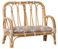 Banc en rotin large
