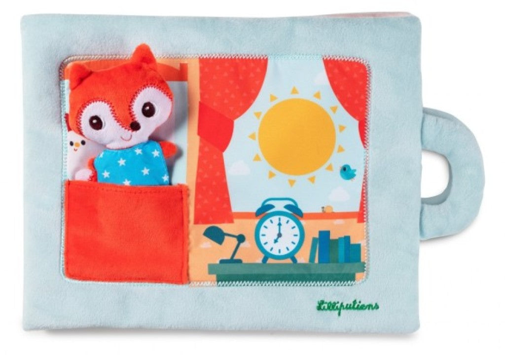 Livre tissu Bonjour Petit Renard