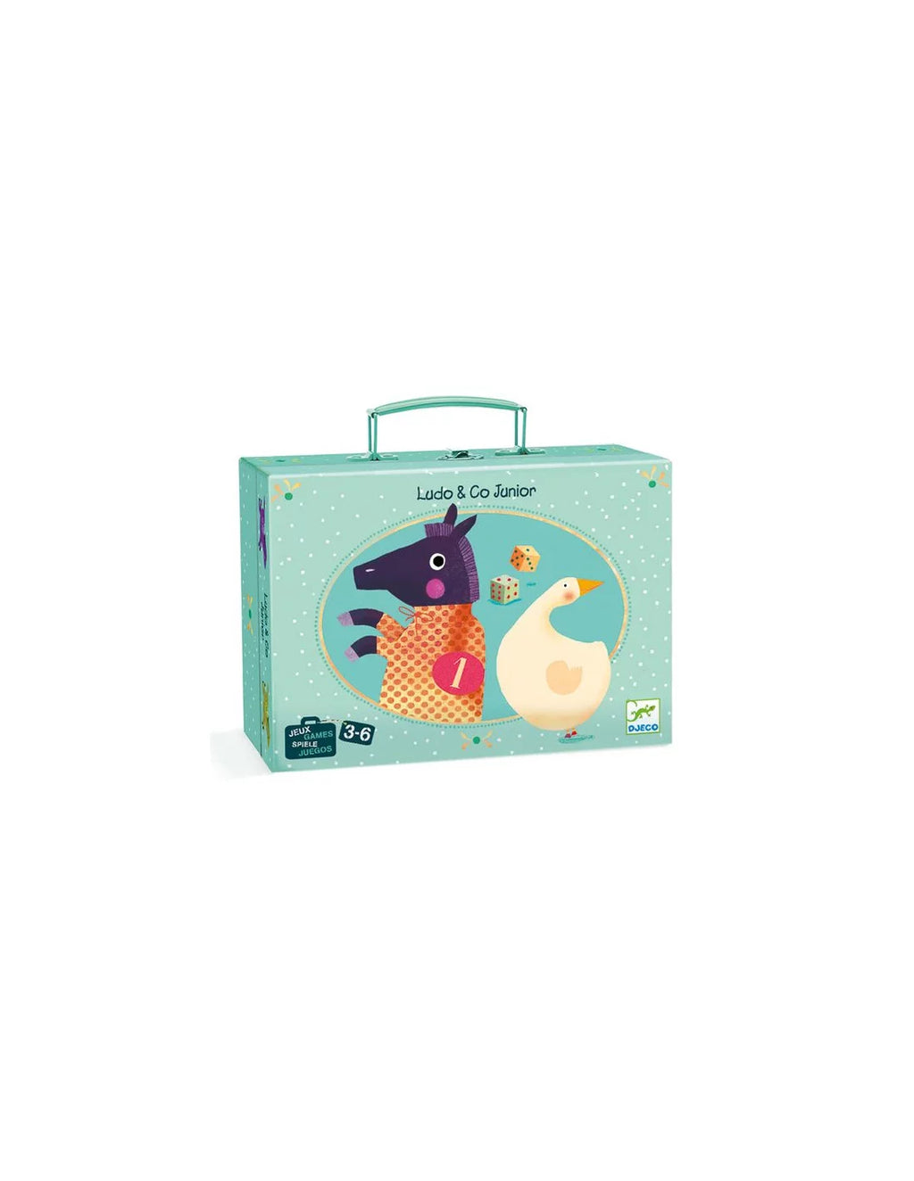 Malette de jeux Ludo & Co Junior – Les grands classiques