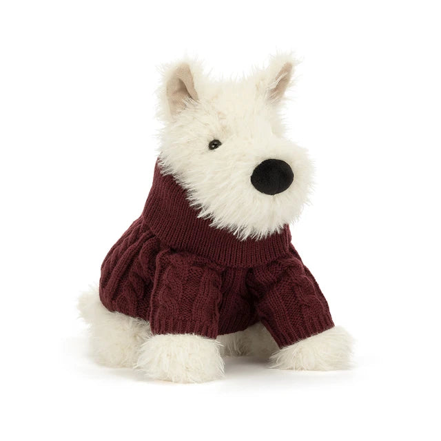 Munro Scottie dog Peluche chien Winter Jumper