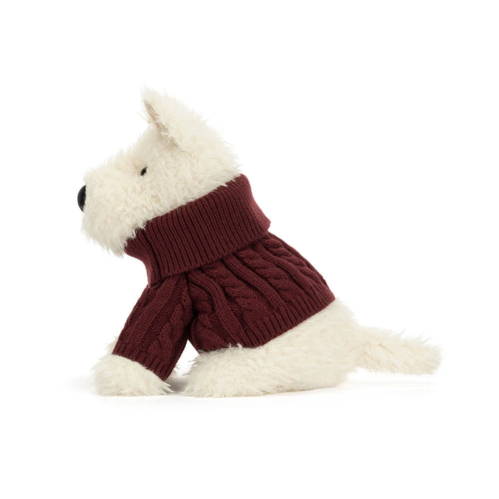 Munro Scottie dog Peluche chien Winter Jumper