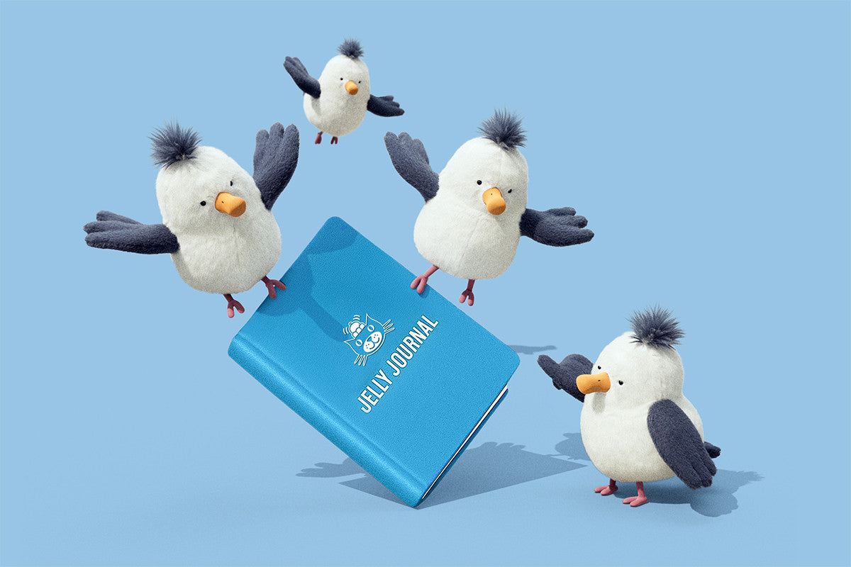 Peluche Gabian mouette Chip seagull