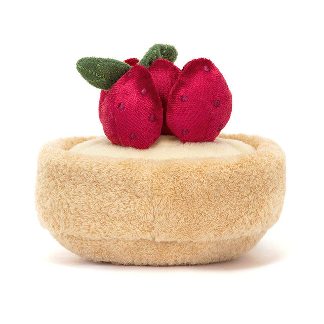 Peluche Fleurette Tarte aux Fraises